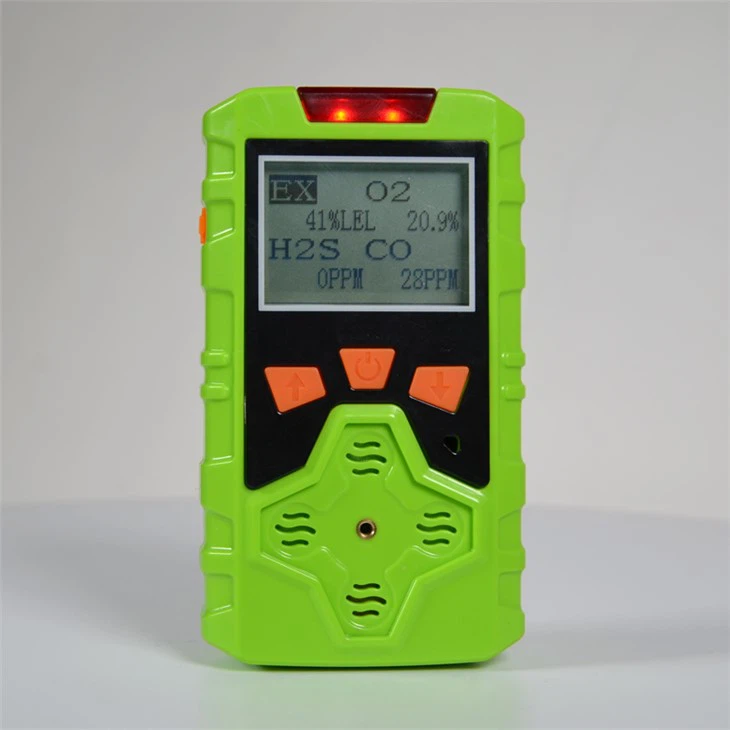 Rivelatore di gas multi 4 in 1 portatile di vendita calda con pompa di campionamento del gas dell'aria