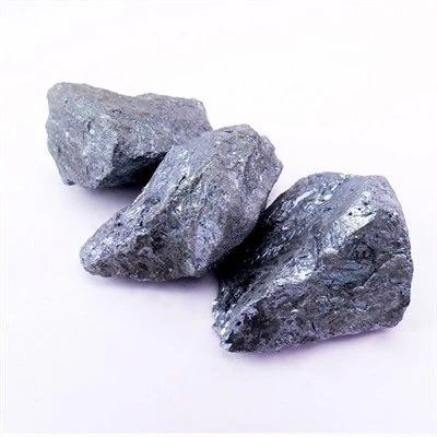 Materiali per fusione di leghe di silicio e carbonio